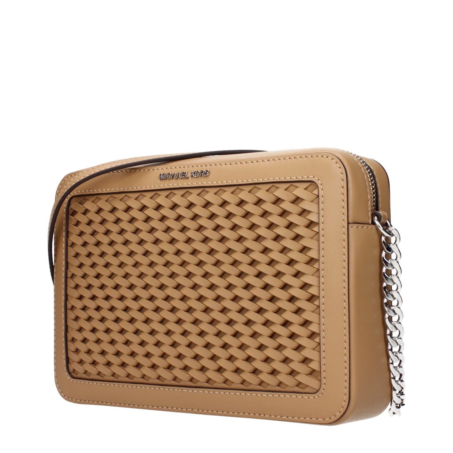 Michael Kors laukku - Brown Leather Crossbody Bag
