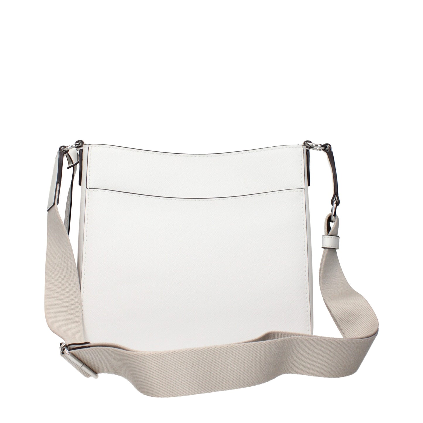 Michael Kors laukku - White Leather Shoulder Bag