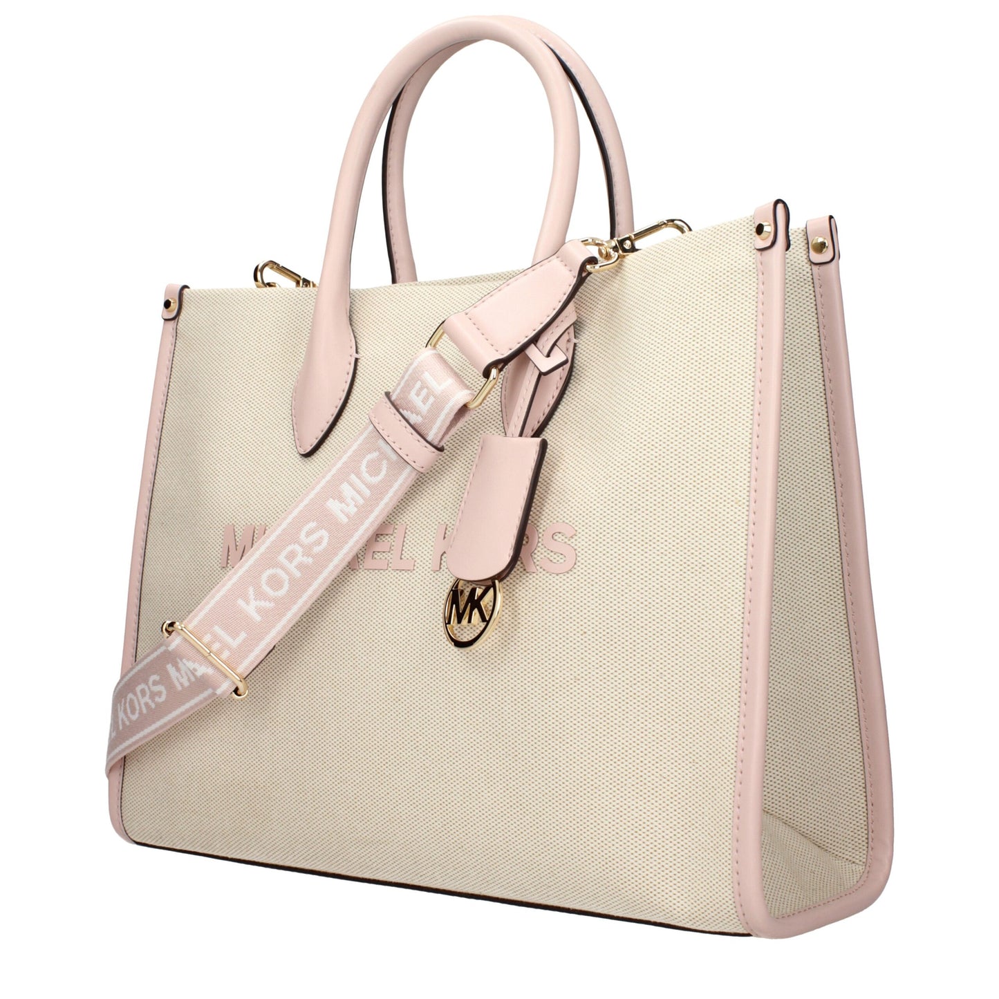 Michael Kors laukku - Beige Fabric Handbag