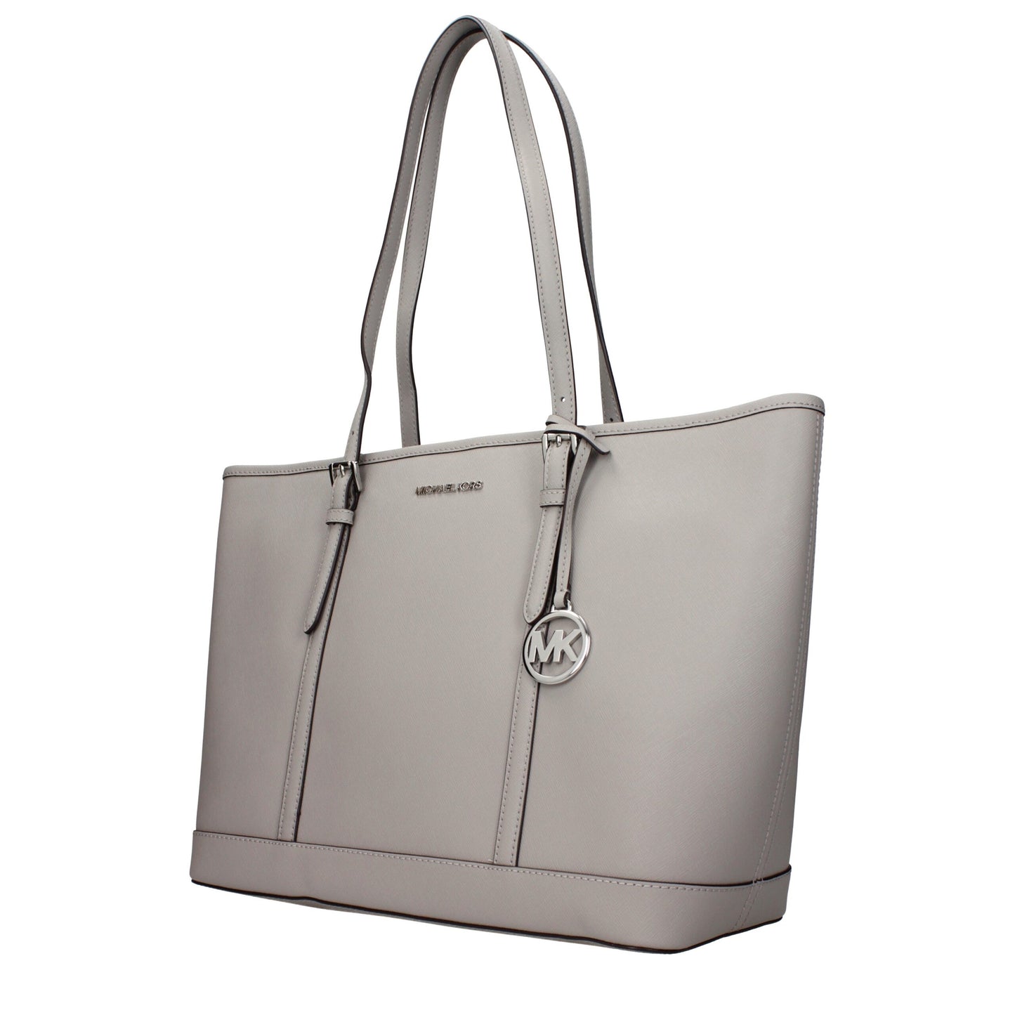 Michael Kors laukku - Gray Leather Shoulder Bag
