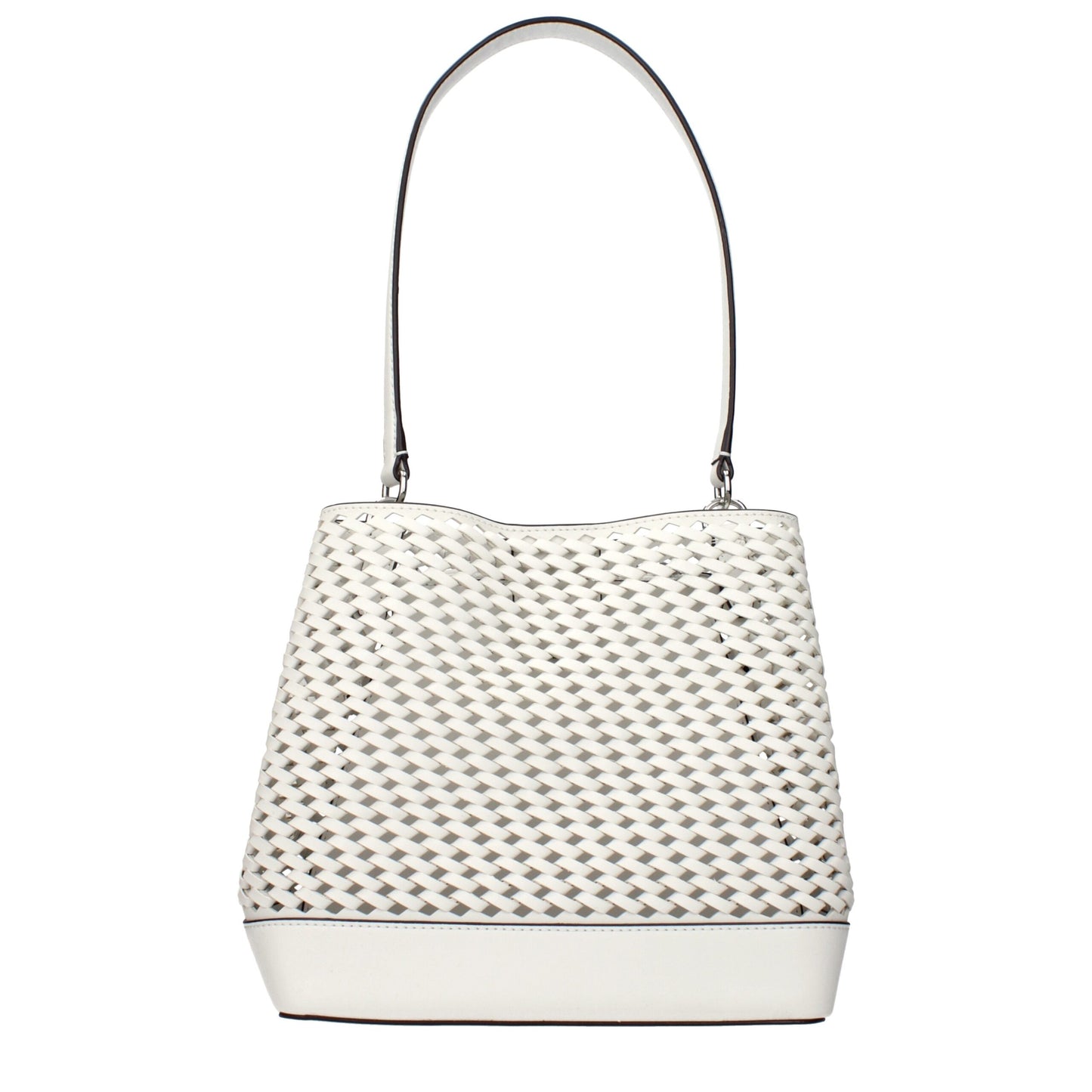 Michael Kors laukku - White Leather Shoulder Bag