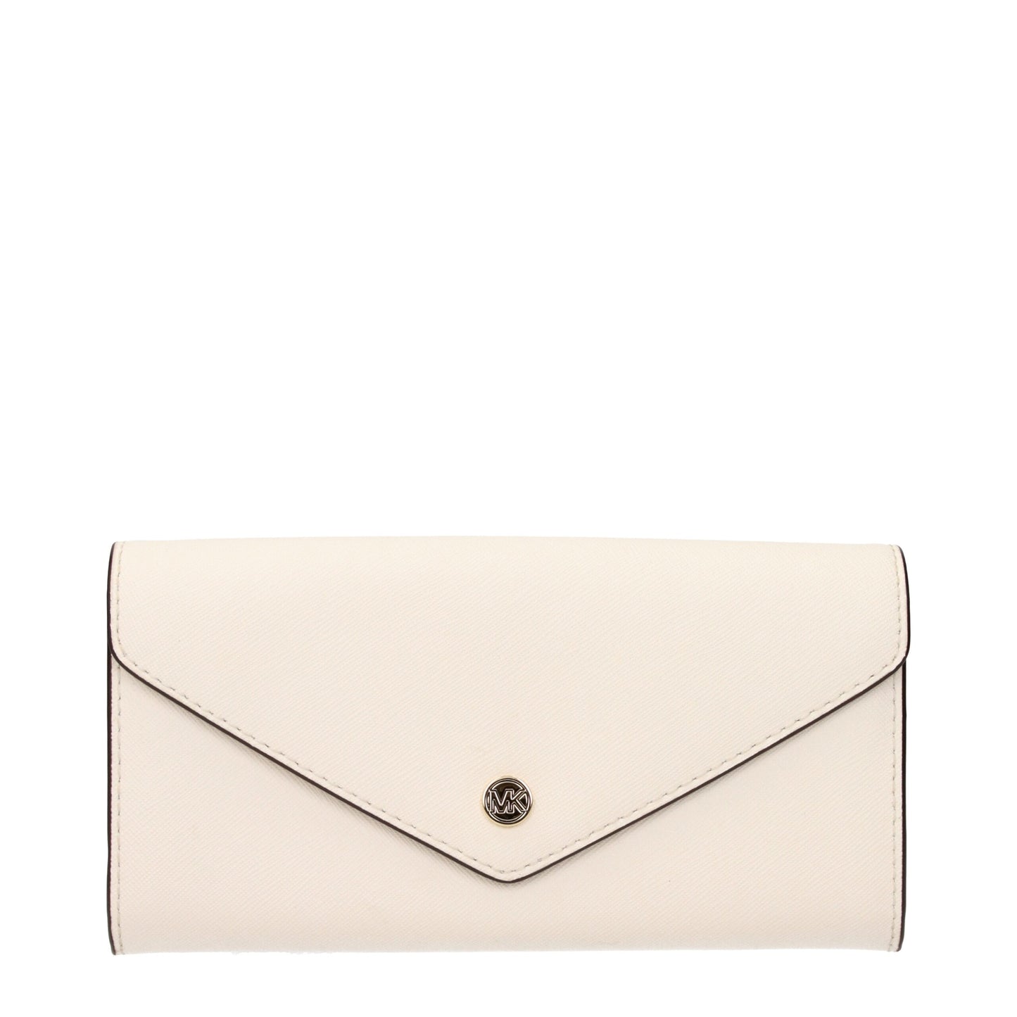 Michael Kors lompakko, nahkaa - Beige Leather Wallet