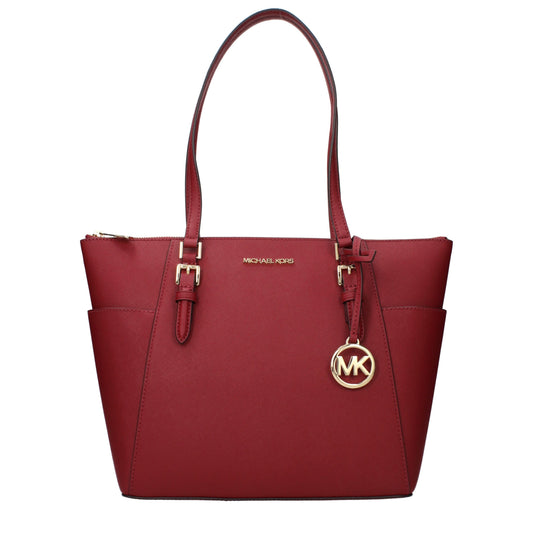 Michael Kors laukku, Red Leather Shoulder Bag