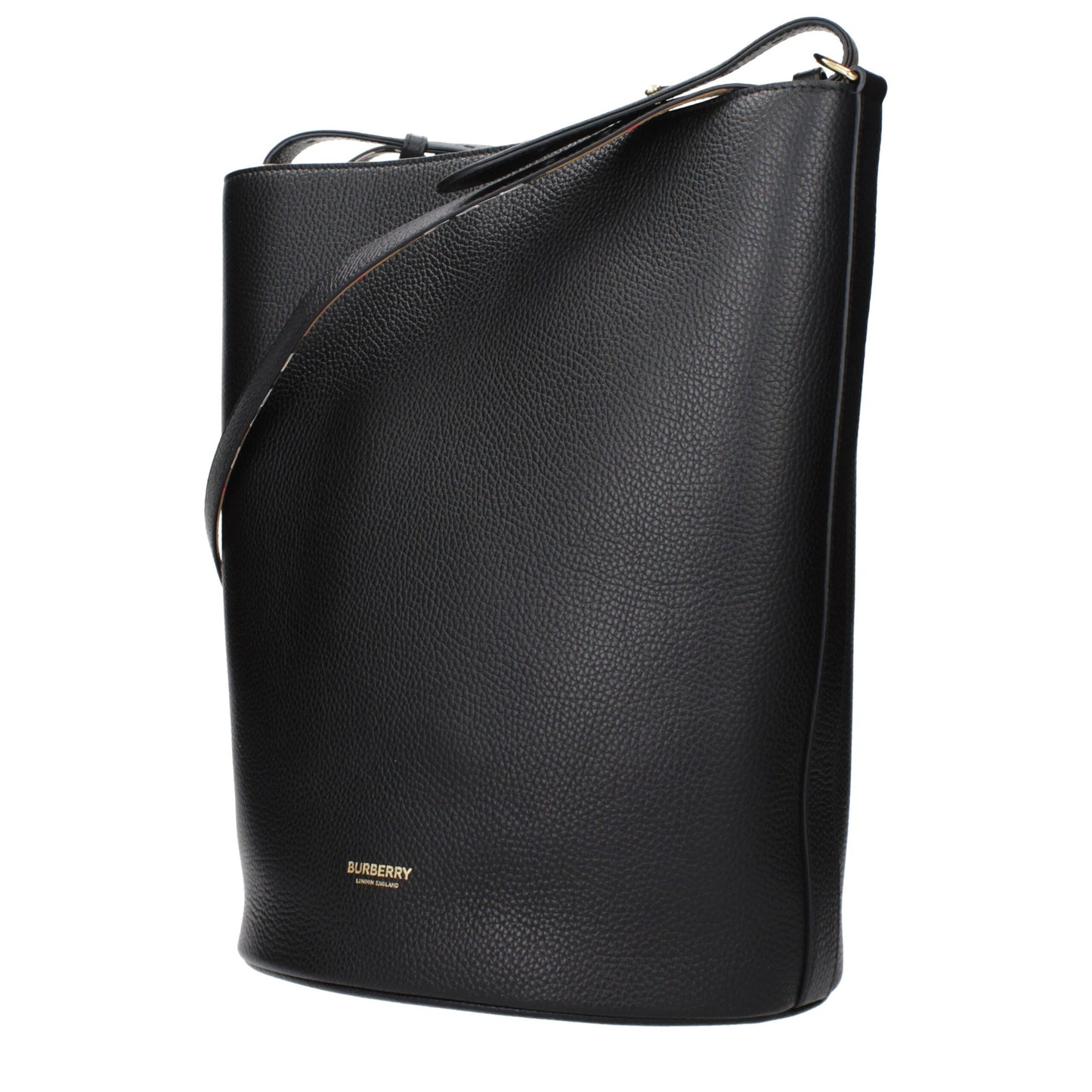 Burberry laukku, Black Leather Handbag