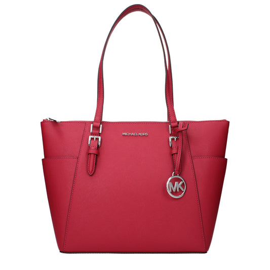 Michael Kors laukku, Red Leather Shoulder Bag