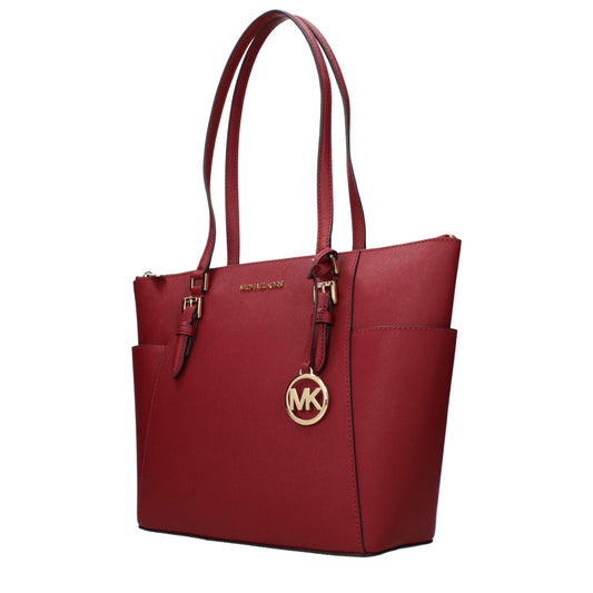 Michael Kors laukku, Red Leather Shoulder Bag