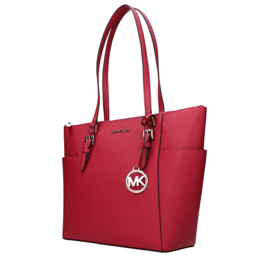 Michael Kors laukku, Red Leather Shoulder Bag