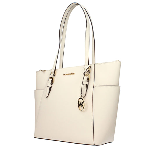 Michael Kors laukku, Beige Leather Shoulder Bag