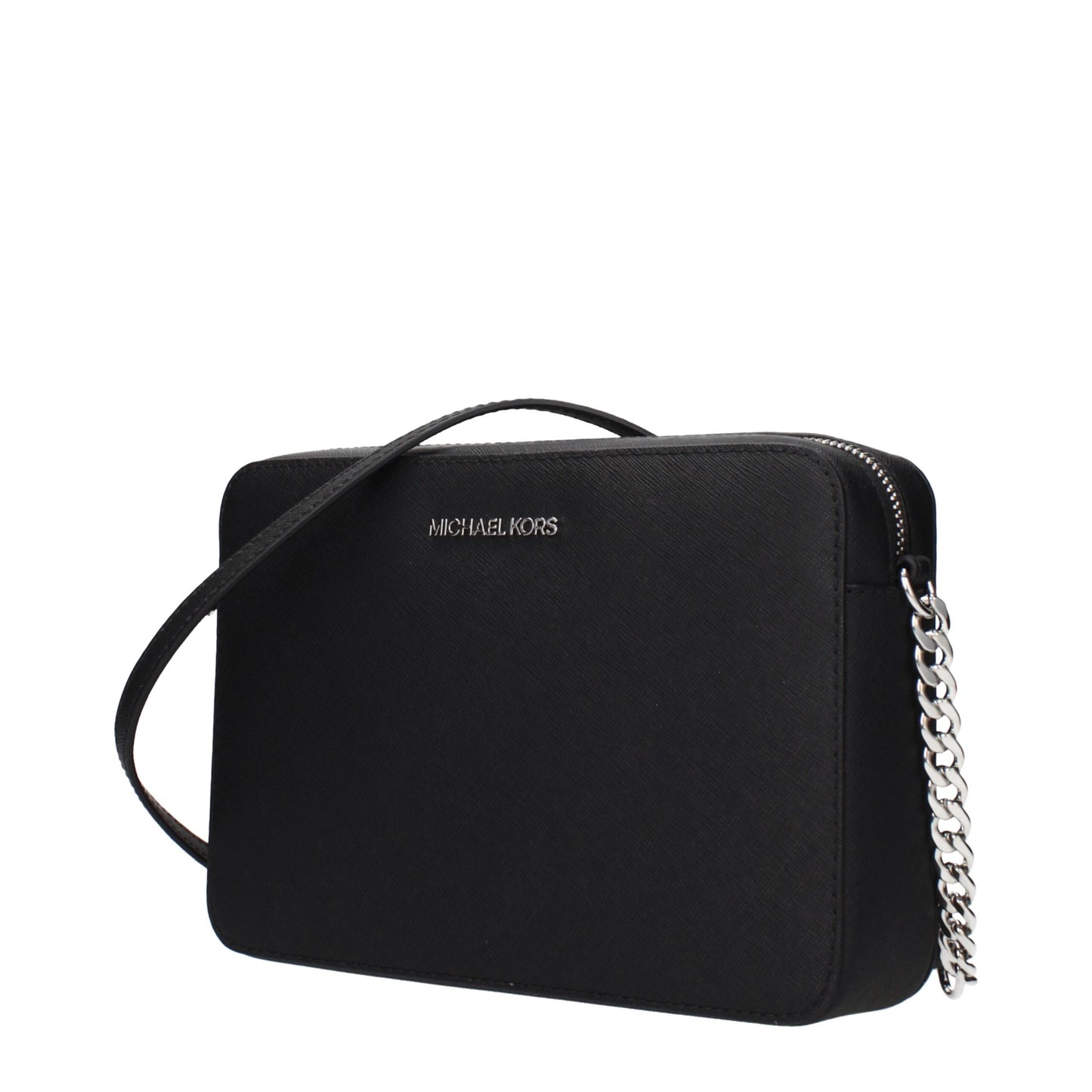 Michael Kors crossbody laukku musta, nahkaa