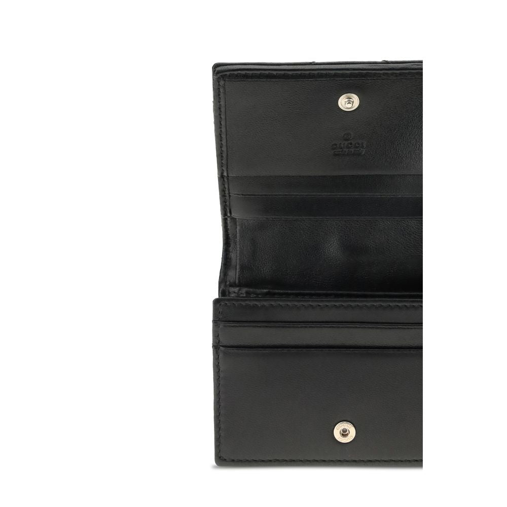 Gucci wallet Black Calf Leather Bos Taurus Wallet