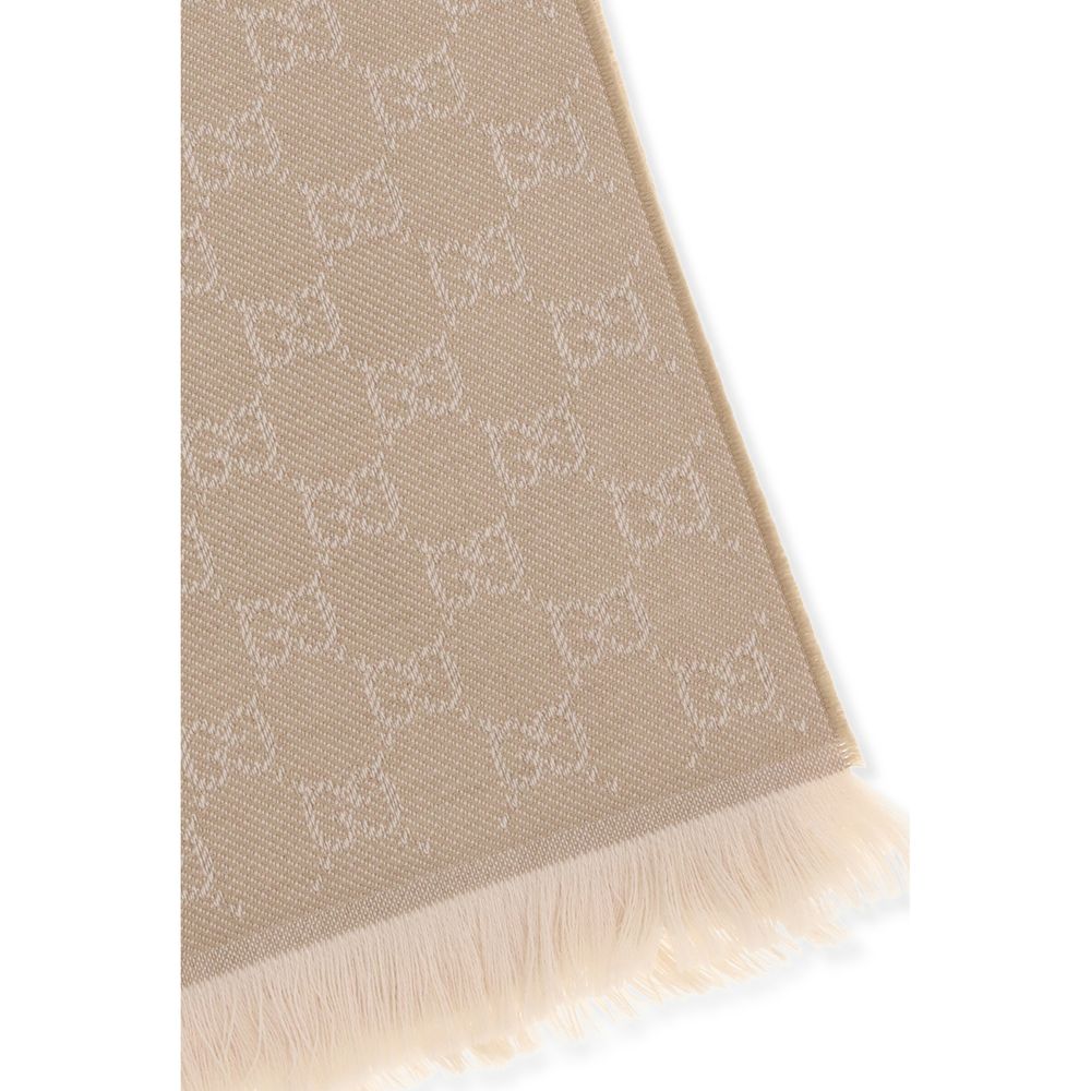 Gucci scarf - Beige Wool Scarf