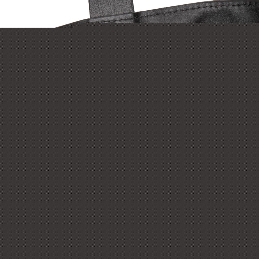 Large Handbag Adele - Genuine Black Leather