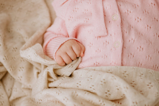 LOVE Gift Set For Baby - Blanket, Romper and Bonnet