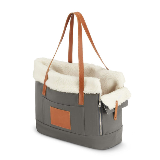 Liiva Dog Carrier & Personal Bag - Grey