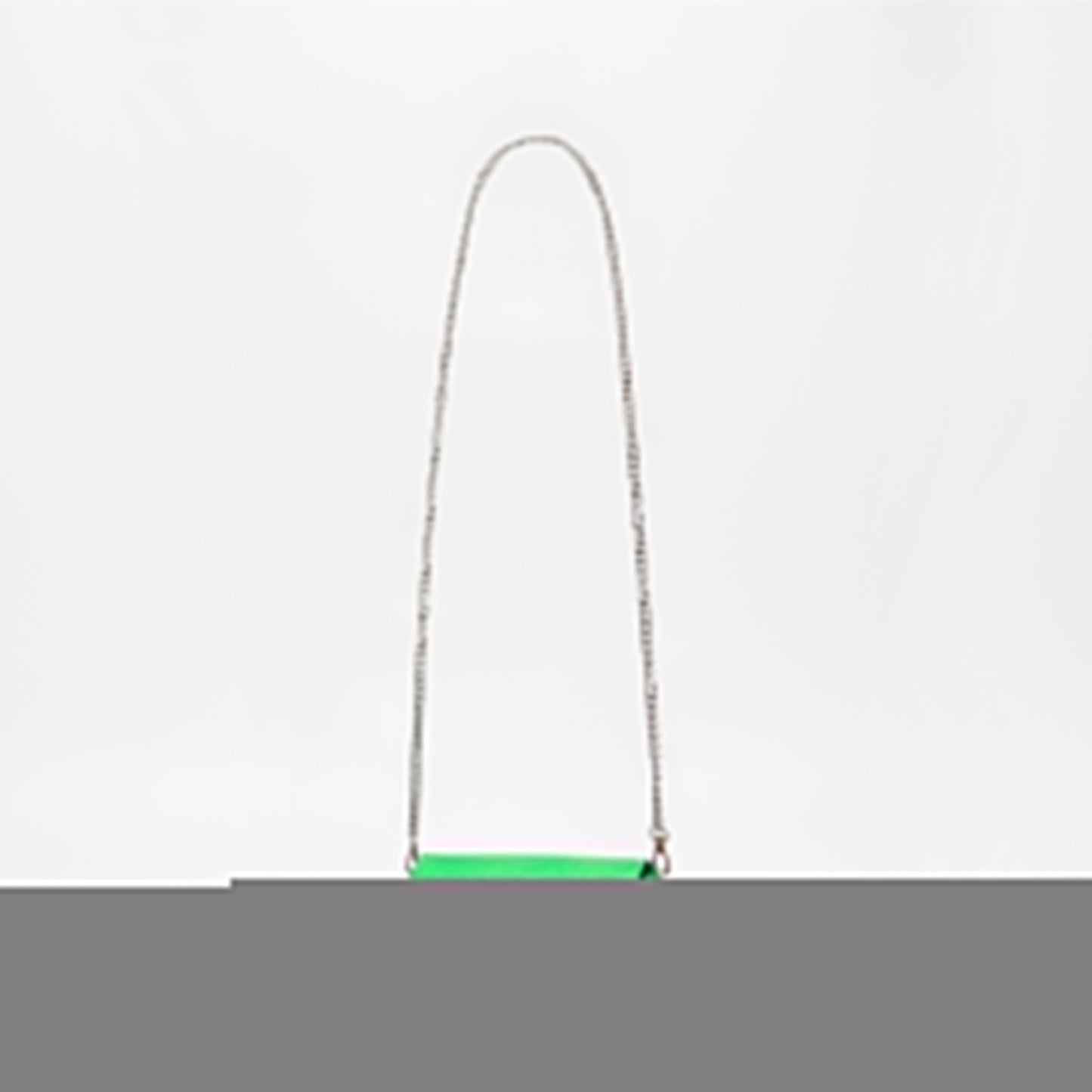 Handmade Leather Shoulder - Neon Green