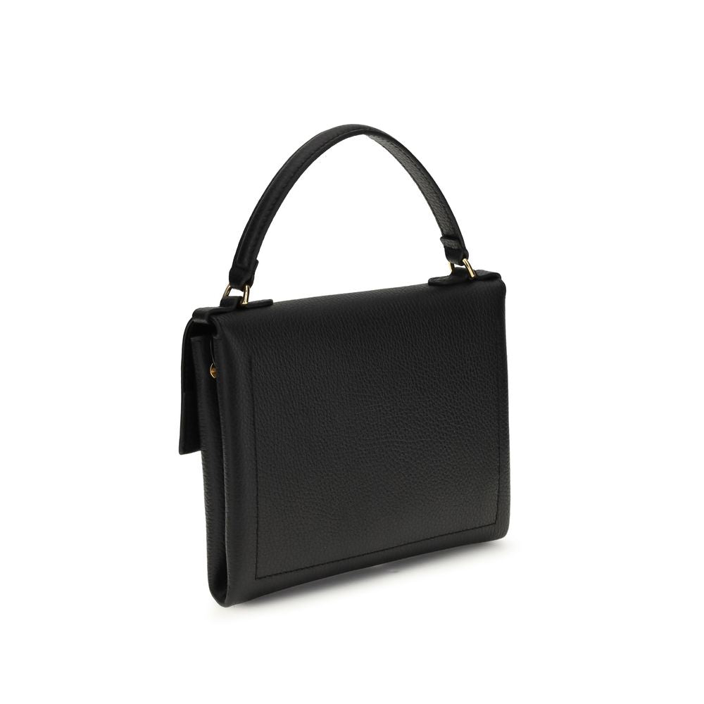 Coccinelle käsilaukku Black Calf Leather Bos Taurus Handbag