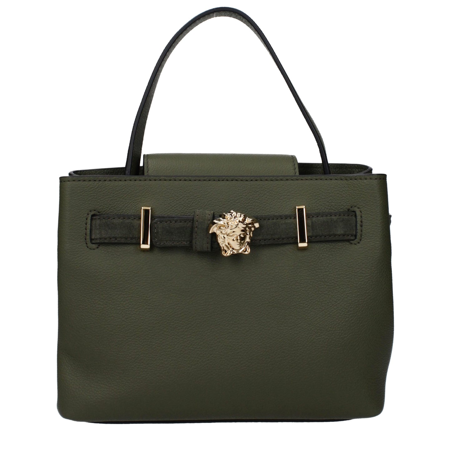 Versace groene leren handtas