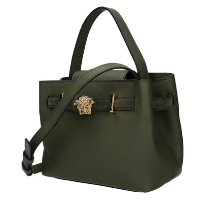 Versace groene leren handtas