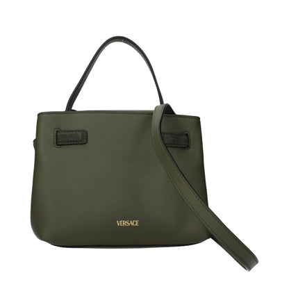 Versace groene leren handtas