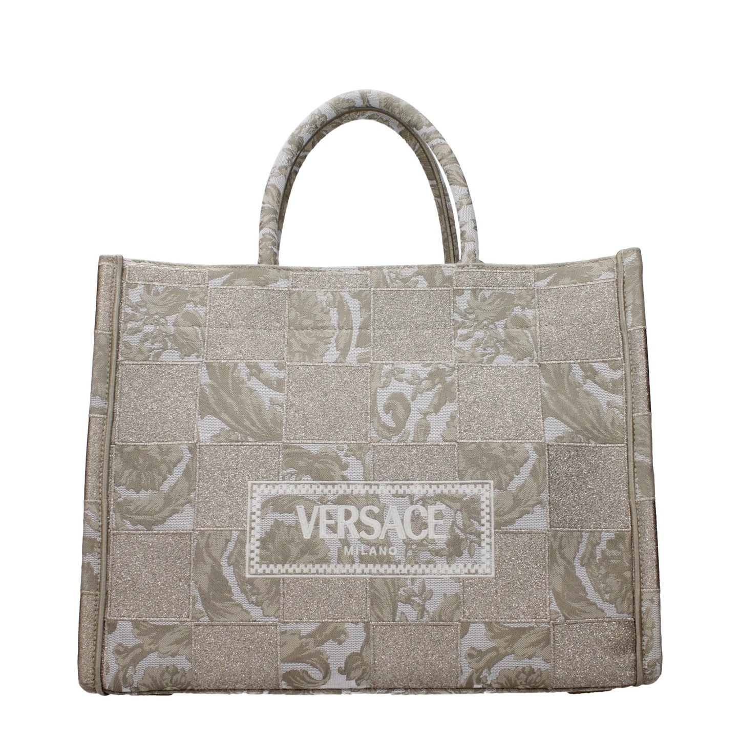 Versace beige tygväska