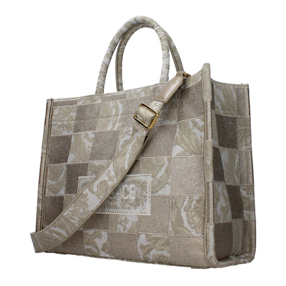 Versace beige tygväska