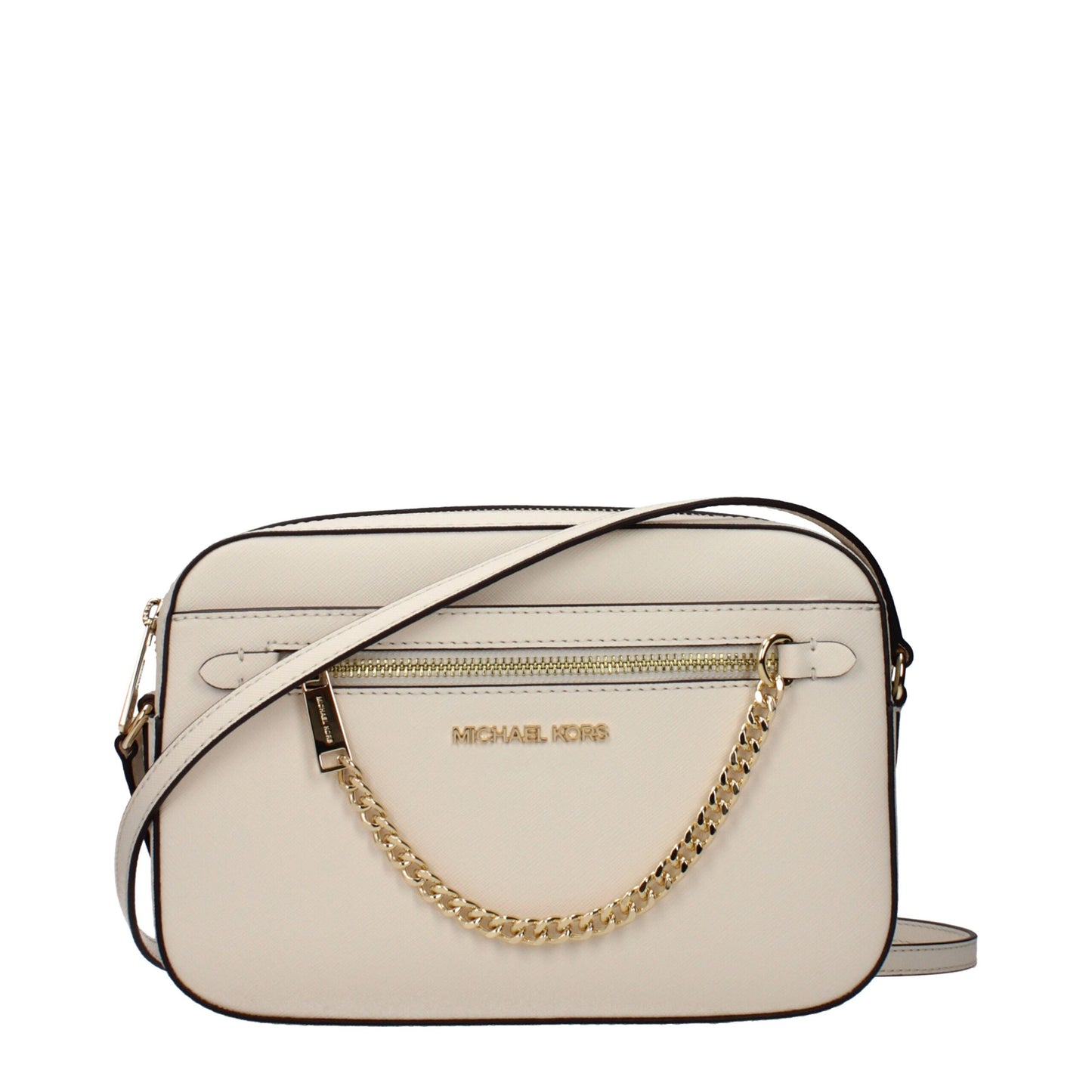 Michael Kors nahkainen Crossbody laukku Beige