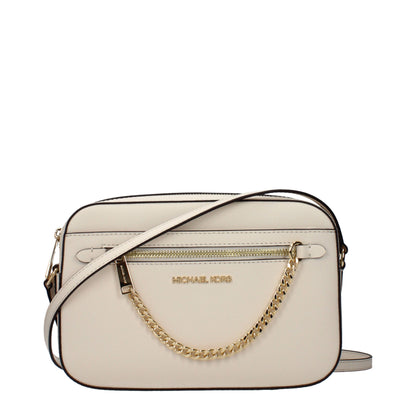 Michael Kors nahkainen Crossbody laukku Beige