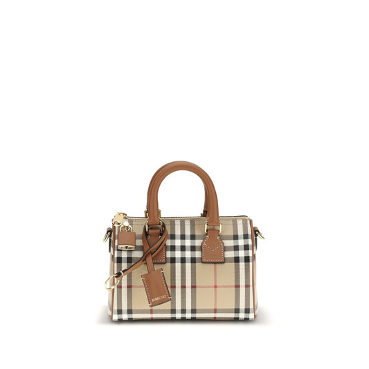 Burberry braune Polyethylen-Schultertasche