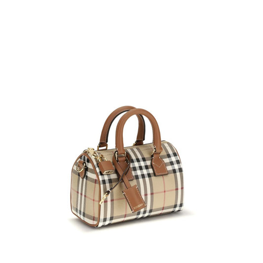 Burberry braune Polyethylen-Schultertasche