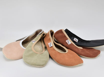 Barefoot Slippers - White