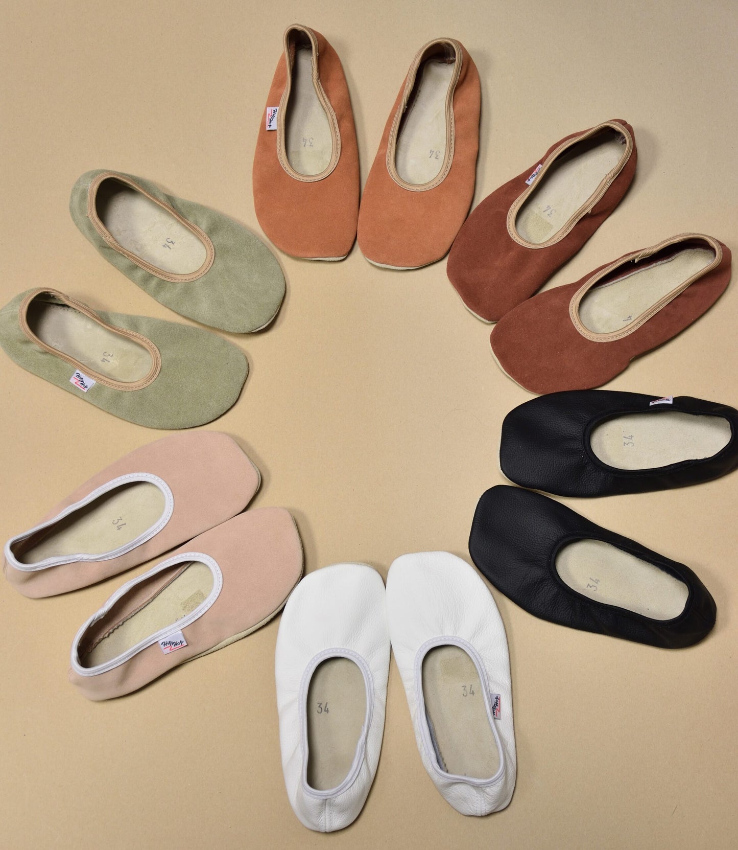 Barefoot Slippers - White