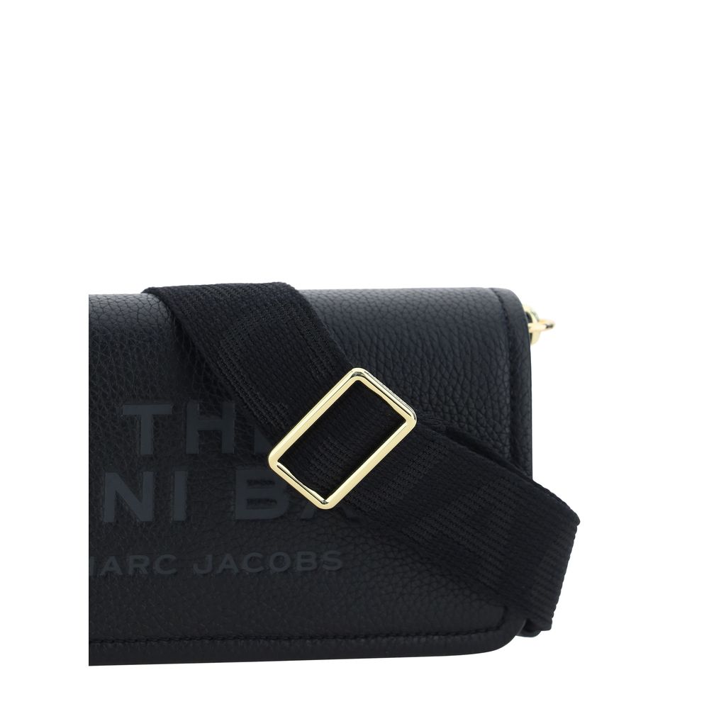 Marc Jacobs laukku - Black Calf Leather Bos Taurus Shoulder Bag