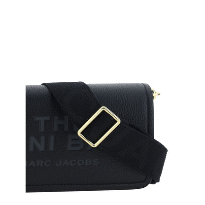 Marc Jacobs laukku - Black Calf Leather Bos Taurus Shoulder Bag