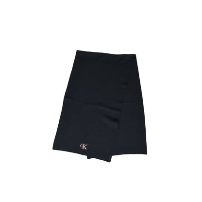 Calvin Klein huivi - Black Recycled Polyester Scarf