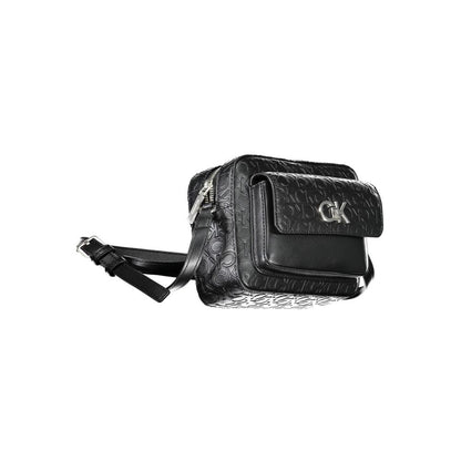 Calvin Klein käsilaukku - Black Polyester Handbag