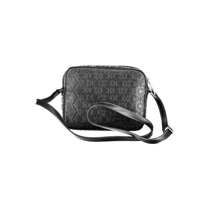 Calvin Klein käsilaukku - Black Polyester Handbag