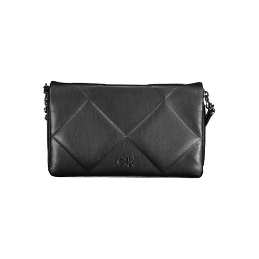 Calvin Klein käsilaukku - Black Polyester Handbag
