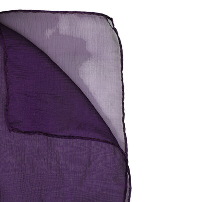 Dolce & Gabbana huivi Purple Silk Rectangle Wrap Shawl Scarf