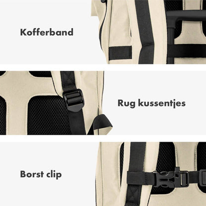 Rullattava vettähylkivä reppu Rolltop Paqer - 20-30L, 3 väriä