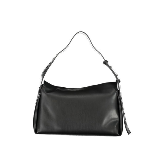Calvin Klein käsilaukku - Black Polyester Handbag