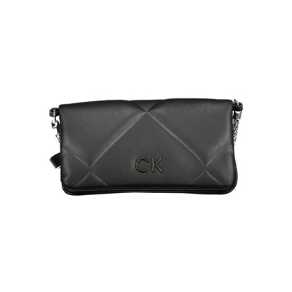 Calvin Klein laukku - Black Cotton Handbag