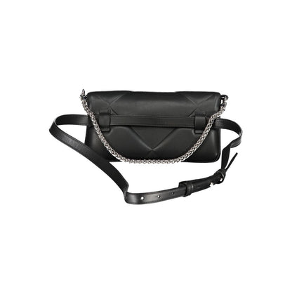 Calvin Klein laukku - Black Cotton Handbag