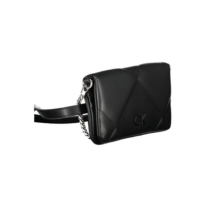 Calvin Klein laukku - Black Cotton Handbag
