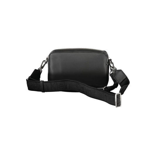 Calvin Klein laukku - Black Polyester Women Handbag
