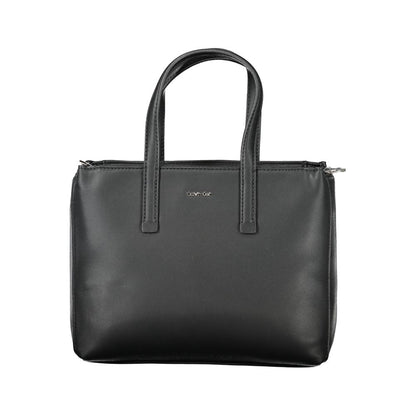 Calvin Klein laukku - Black Polyester Women Handbag