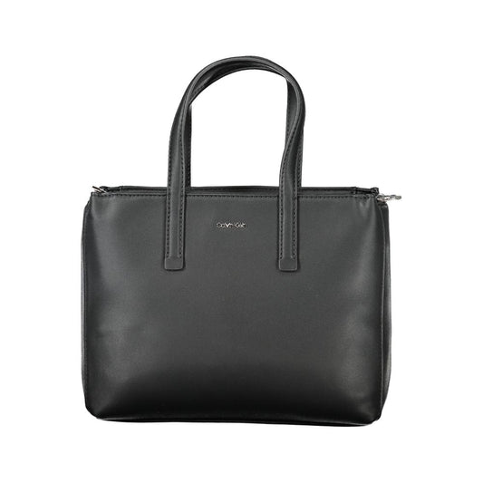 Calvin Klein laukku - Black Polyester Women Handbag