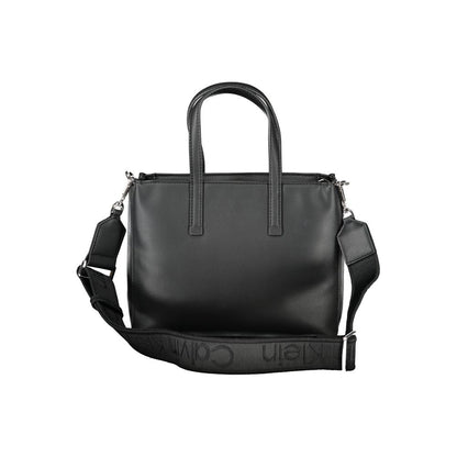 Calvin Klein laukku - Black Polyester Women Handbag