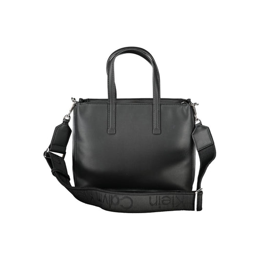 Calvin Klein laukku - Black Polyester Women Handbag