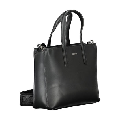 Calvin Klein laukku - Black Polyester Women Handbag