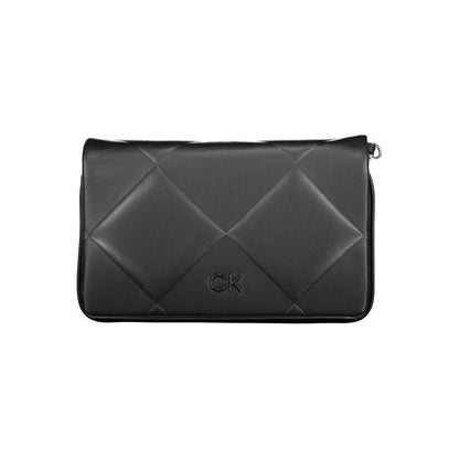 Calvin Klein laukku - Black Cotton Handbag